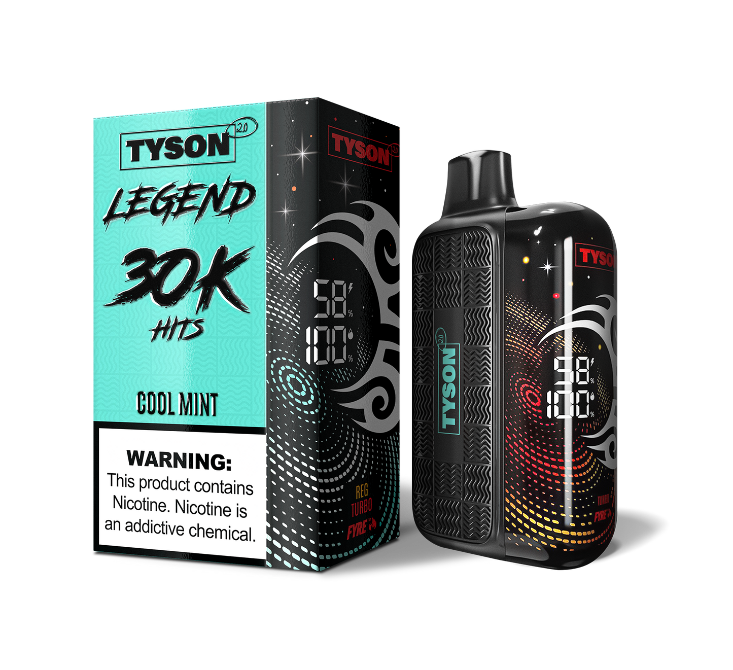 Tyson 2.0 Legend 30,000 Puffs Disposable Vape (5PK)