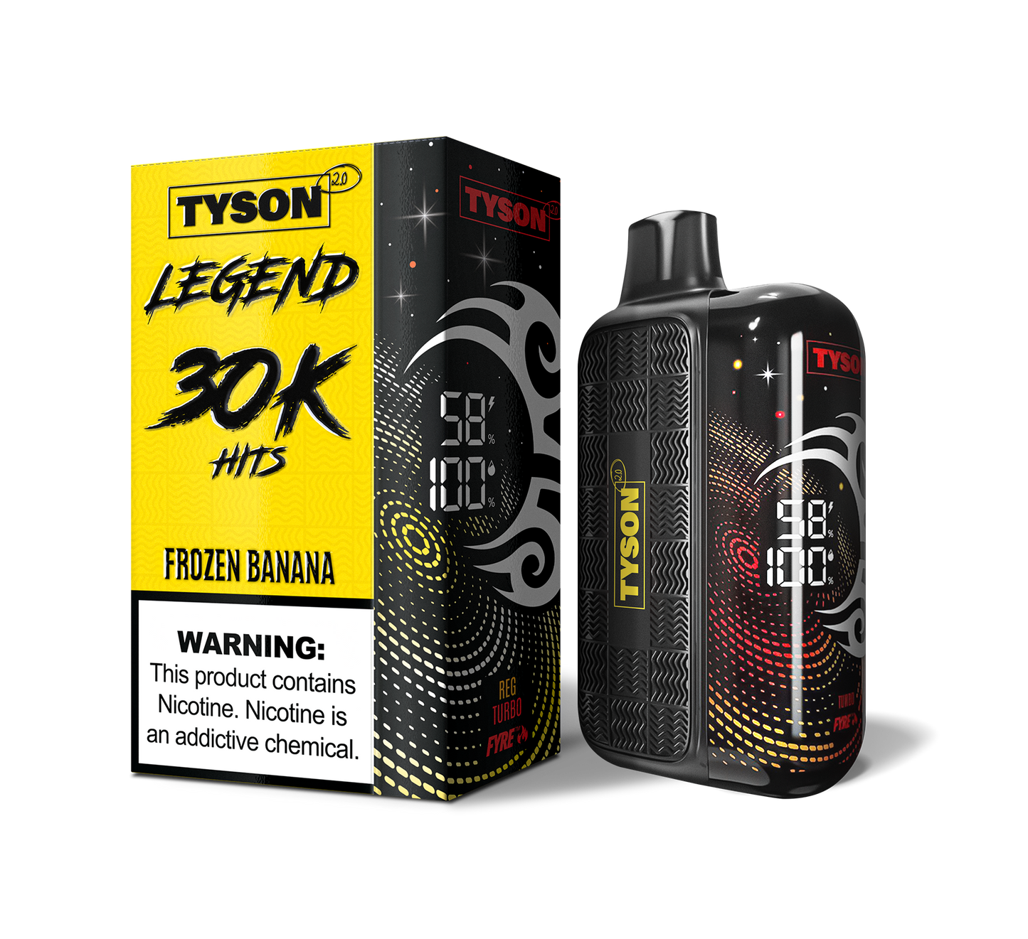 Tyson 2.0 Legend 30,000 Puffs Disposable Vape (5PK)