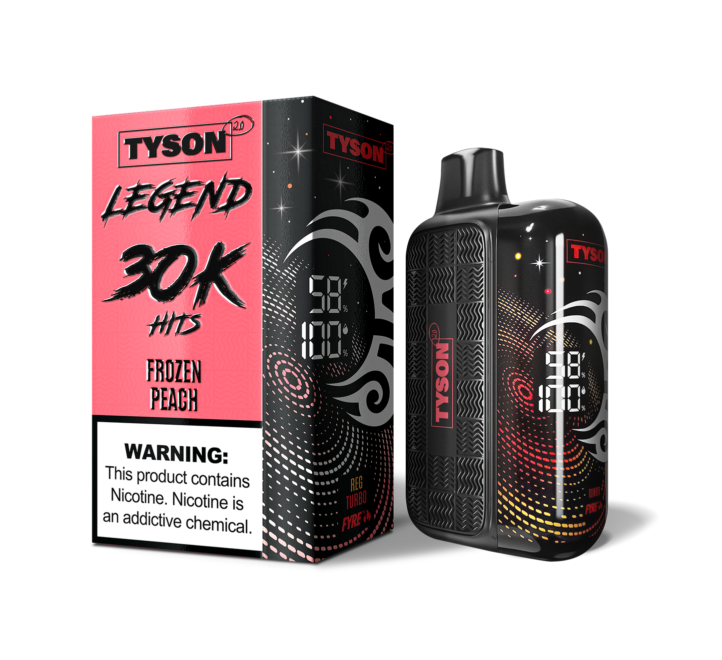 Tyson 2.0 Legend 30,000 Puffs Disposable Vape (5PK)