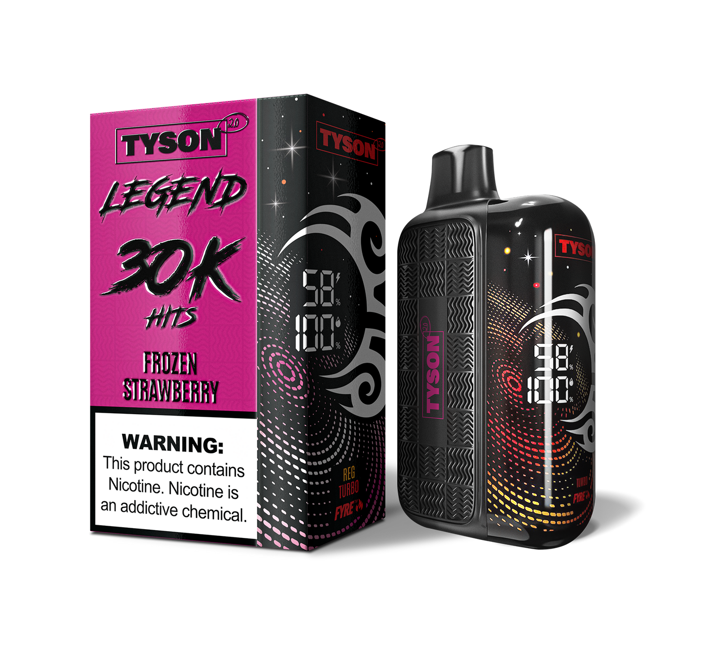 Tyson 2.0 Legend 30,000 Puffs Disposable Vape (5PK)