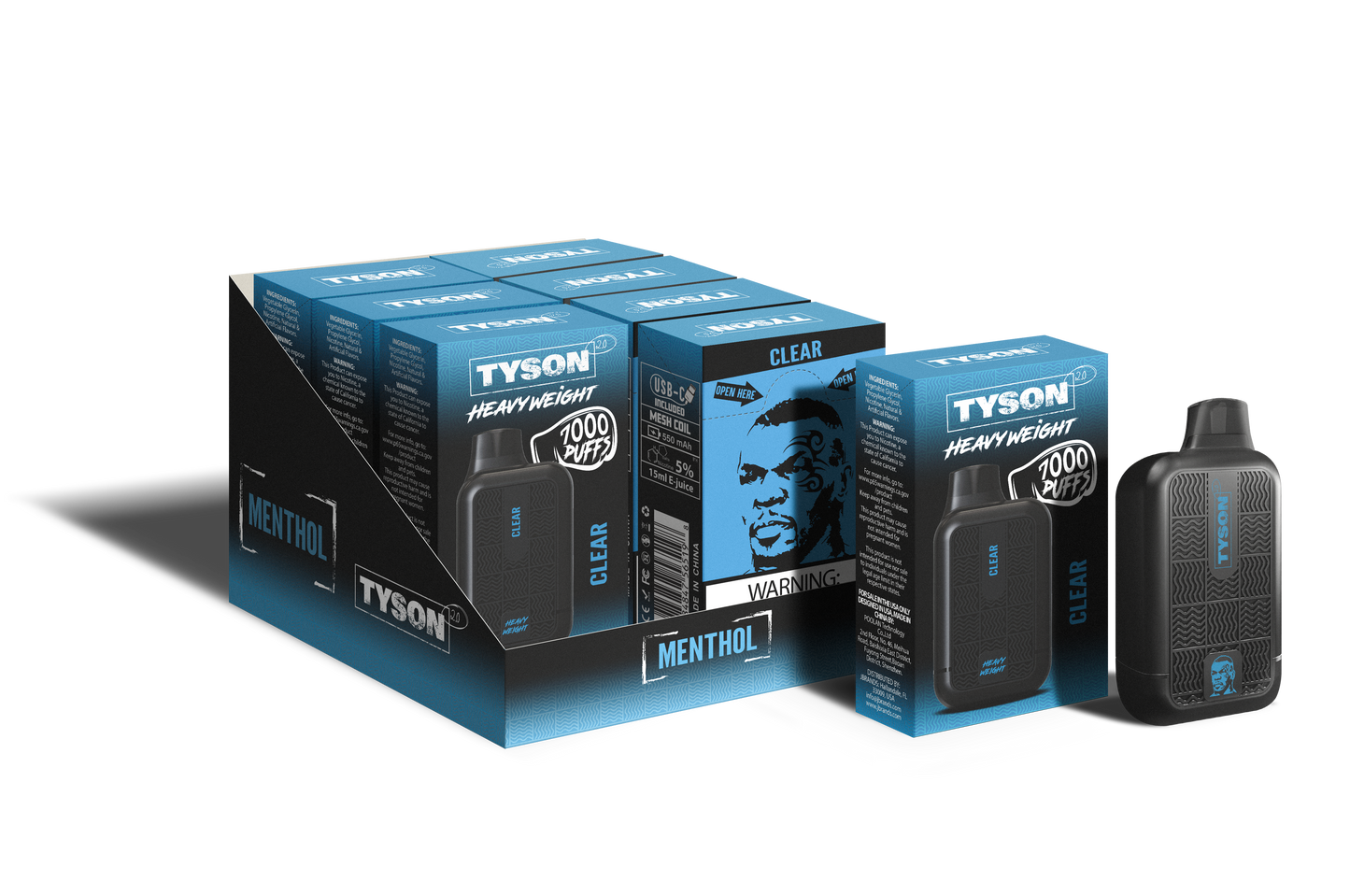 Tyson 2.0 Heavyweight 7000 Puffs Disposable Vape (10PK)