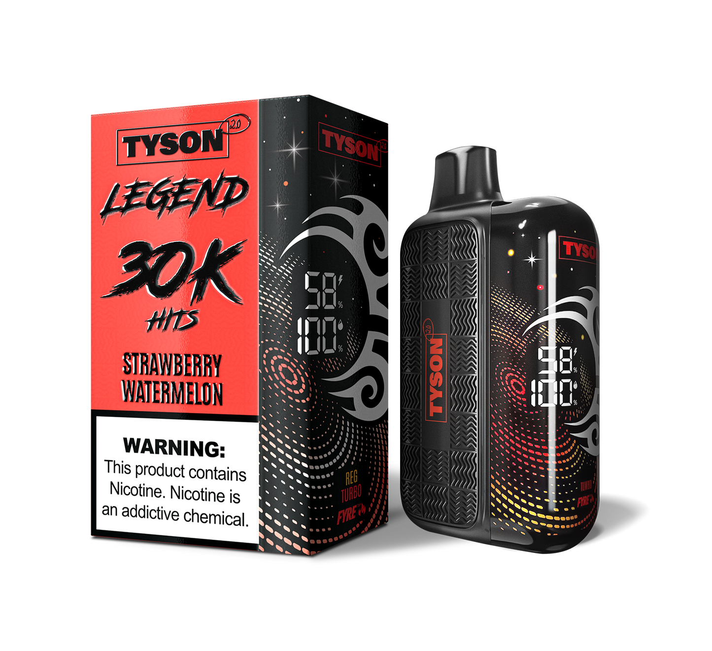 Tyson 2.0 Legend 30,000 Puffs Disposable Vape (5PK)