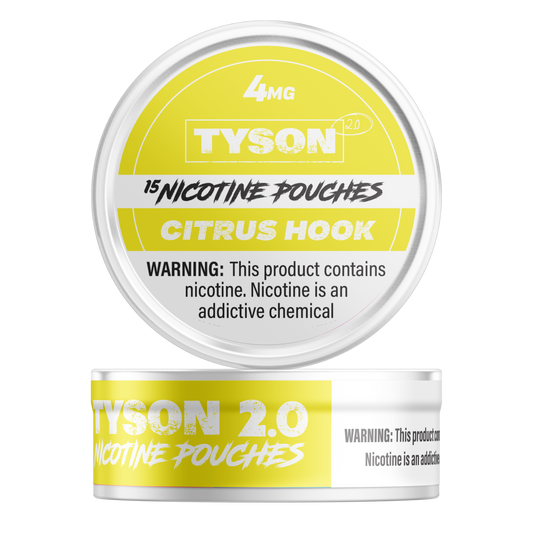 Tyson 2.0 Nicotine Pouches Citrus Hook (5PK)