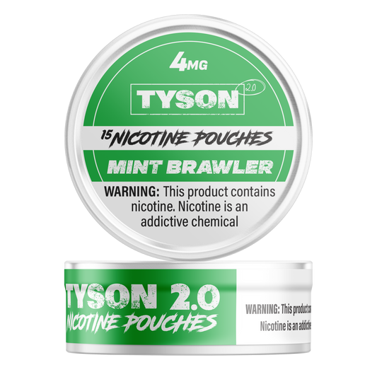 Tyson 2.0 Nicotine Pouches Mint Brawler (5PK)
