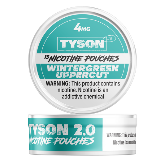 Tyson 2.0 Nicotine Pouches Wintergreen Uppercut (5PK)