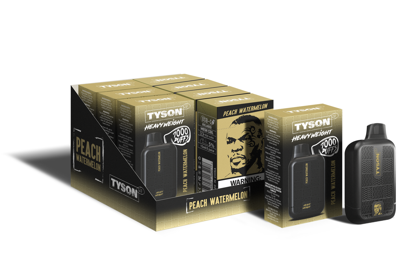 Tyson 2.0 Heavyweight 7000 Puffs Disposable Vape (10PK)